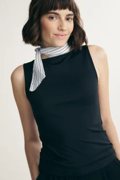 Boat neck top