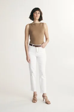 Boat neck top