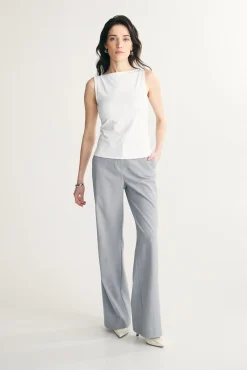 Boat neck top