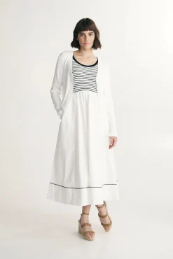 Cardigan with wrist detail