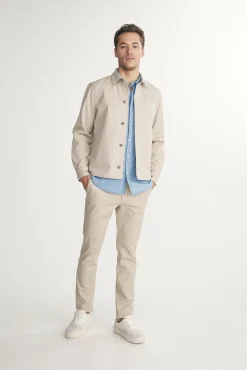 Comfort fit overshirt