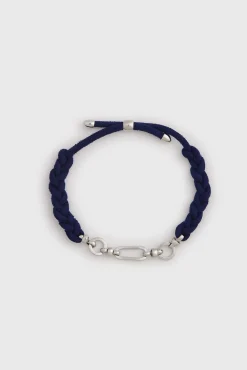 Cord and chain bracelet