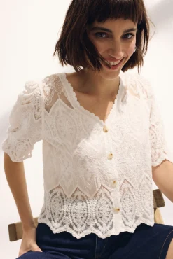 Embroidered blouse