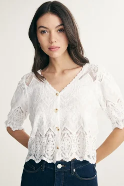 Embroidered blouse