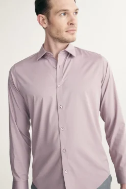 Fitted solid shirt