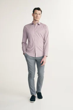 Fitted solid shirt