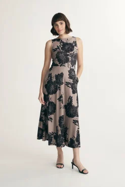 Floral maxi dress