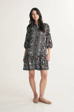 Floral print dress