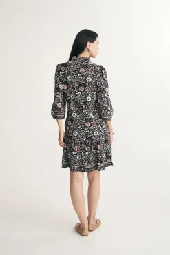 Floral print dress