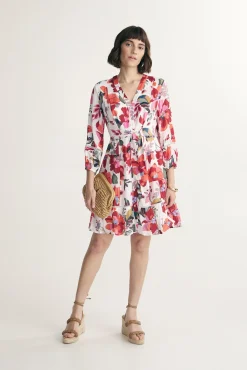 Floral printed dress