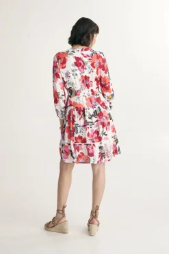 Floral printed dress