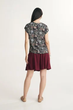 Floral print top