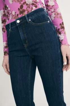High waist crop jeans
