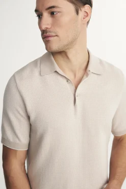 Jacquard polo