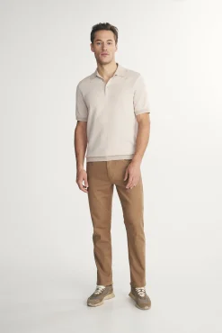 Jacquard polo