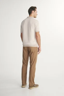 Jacquard polo
