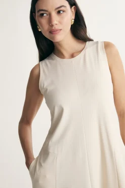 Jersey maxi dress