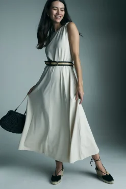 Jersey maxi dress