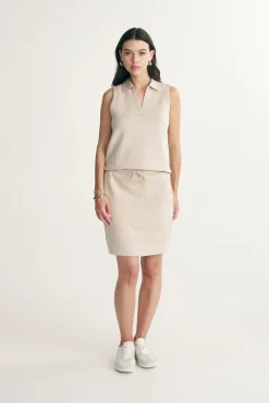 Johnny collar top