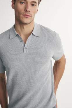 Knit polo
