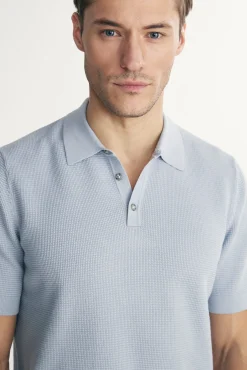Knit polo