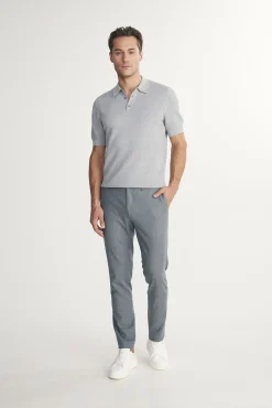 Knit polo