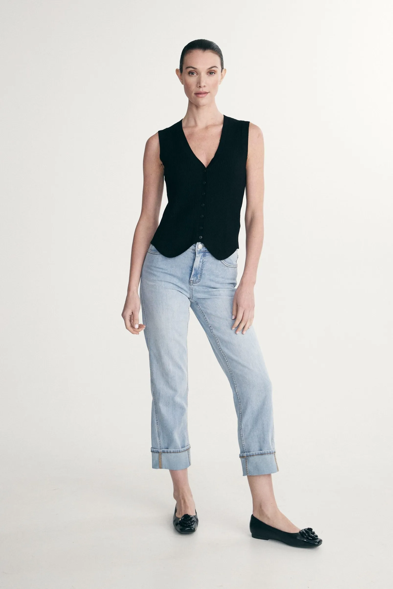 Knit vest