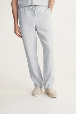 Linen pant with drawstring