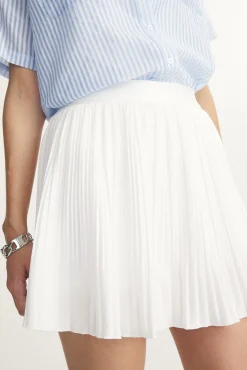 Mini pleated skort