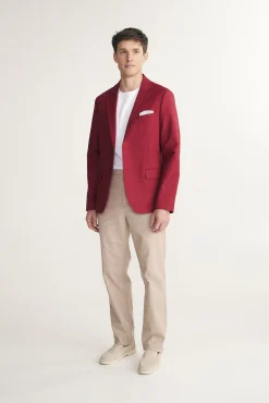 Notch collar Extra-fitted blazer