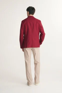 Notch collar Extra-fitted blazer