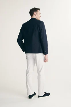 Notch collar Extra-fitted blazer