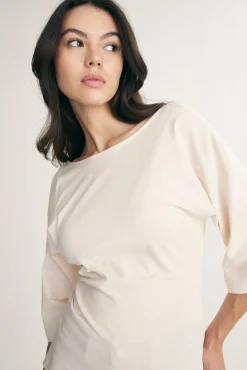 Open back t-shirt