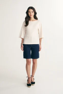 Open back t-shirt