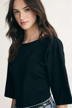 Open back t-shirt