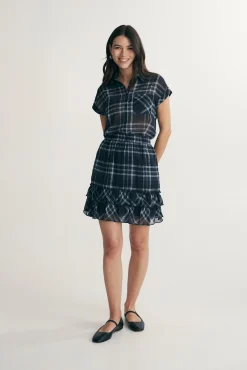 Plaid skirt