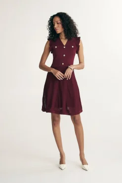Pointelle dress