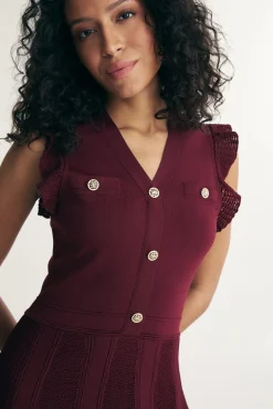 Pointelle dress