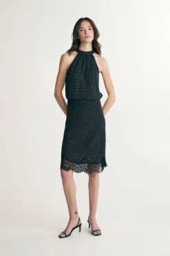 Polka dot skirt