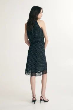 Polka dot skirt