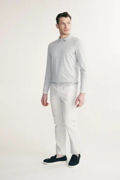 Polo crew neck sweater