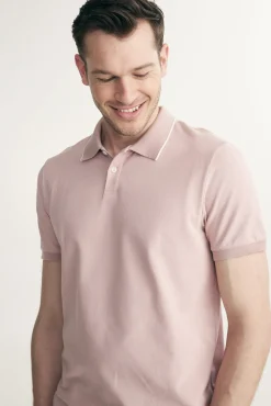 Polo with detail at collar