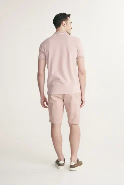 Polo with detail at collar
