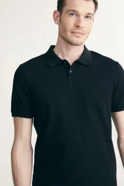 Polo with detail at collar