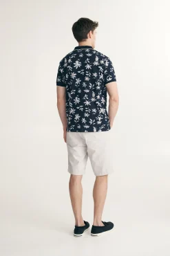 Polo with detail at collar