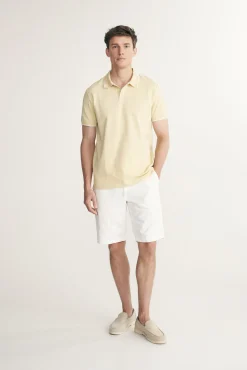 Polo with detail at collar