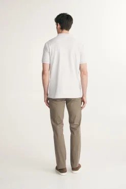 Polo with detail at collar