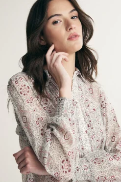 Printed blouse
