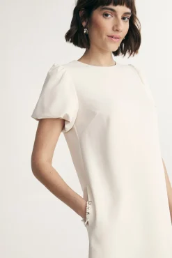 Puffy sleeve dress