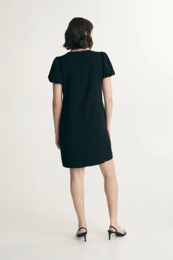 Puffy sleeve dress